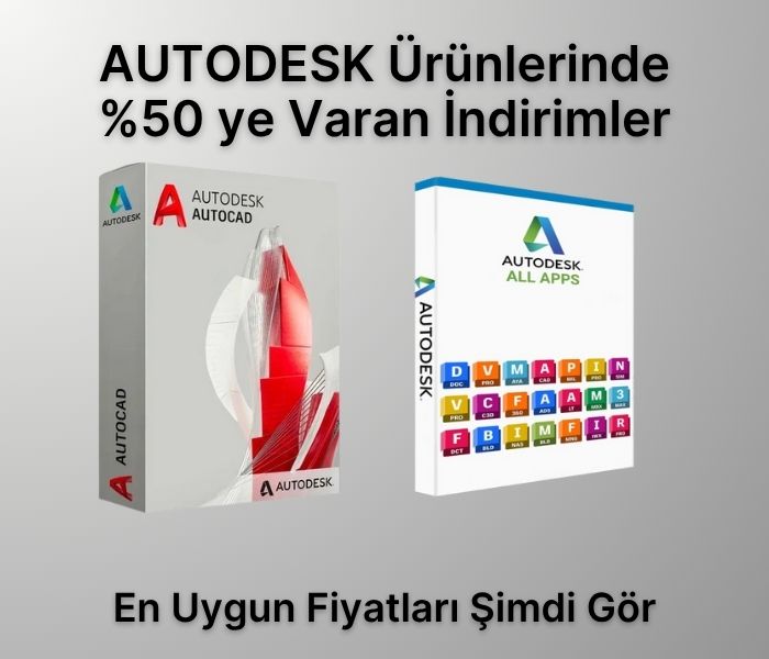 AUTODESK Urunleri Simdi Stoklarimizda